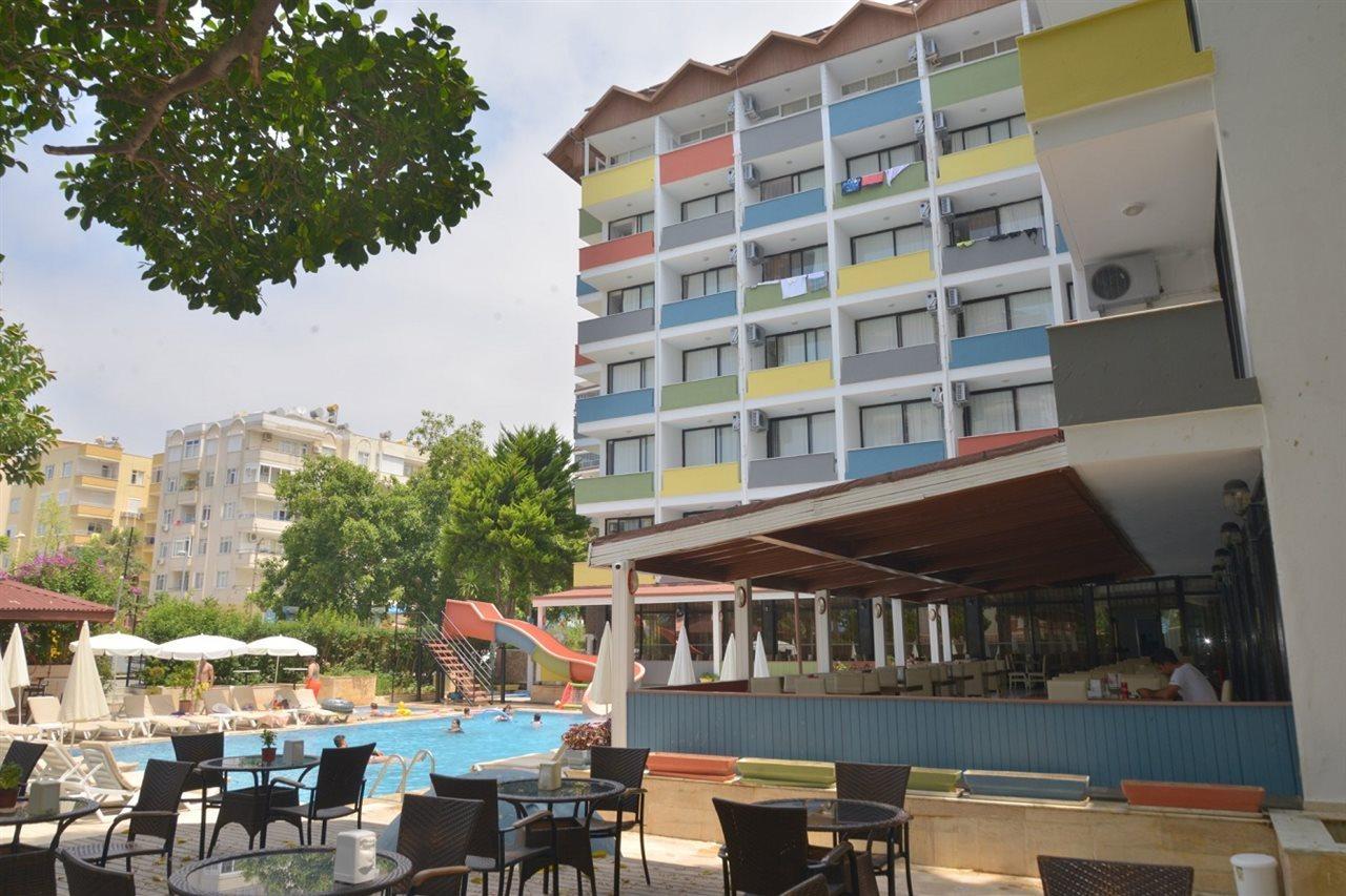 Viva Beach Hotel Mahmutlar Bagian luar foto