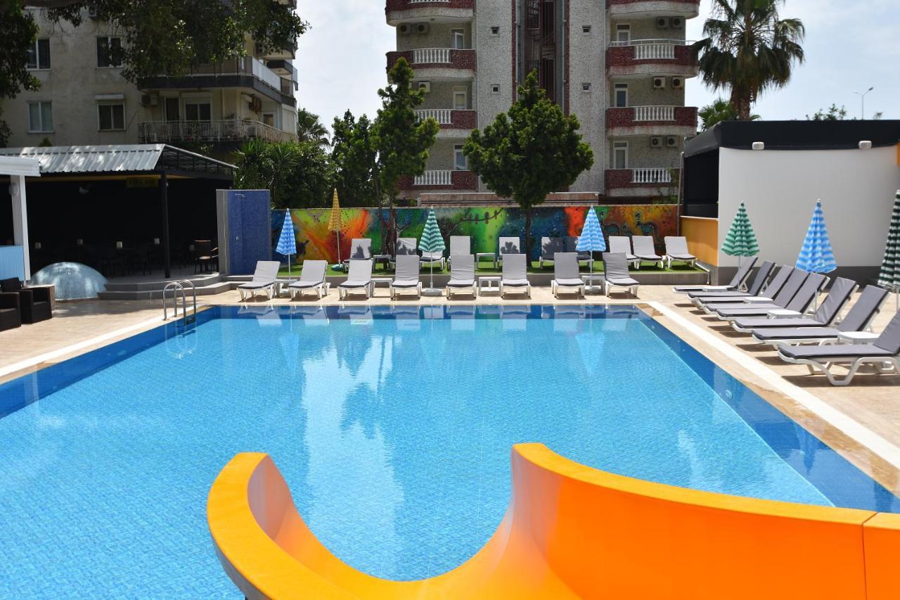 Viva Beach Hotel Mahmutlar Bagian luar foto